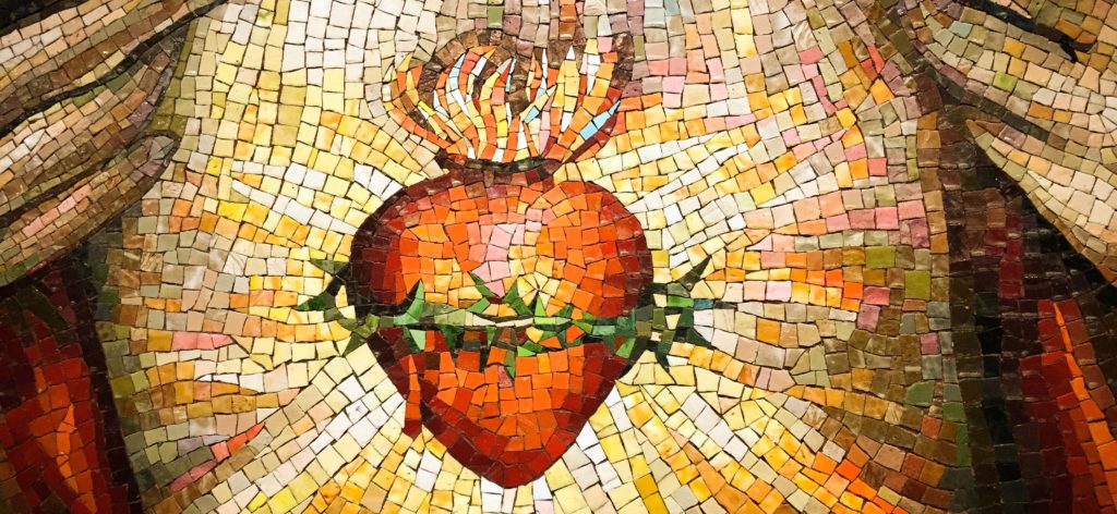 Mosaico del Sagrado Corazón de Jesús