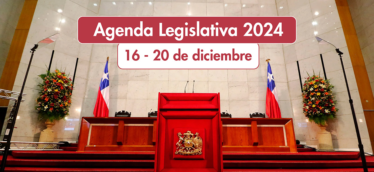 Agenda legislativa: 16 al 20 diciembre